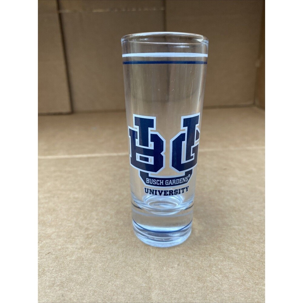Busch Gardens University Shot Glass BGU